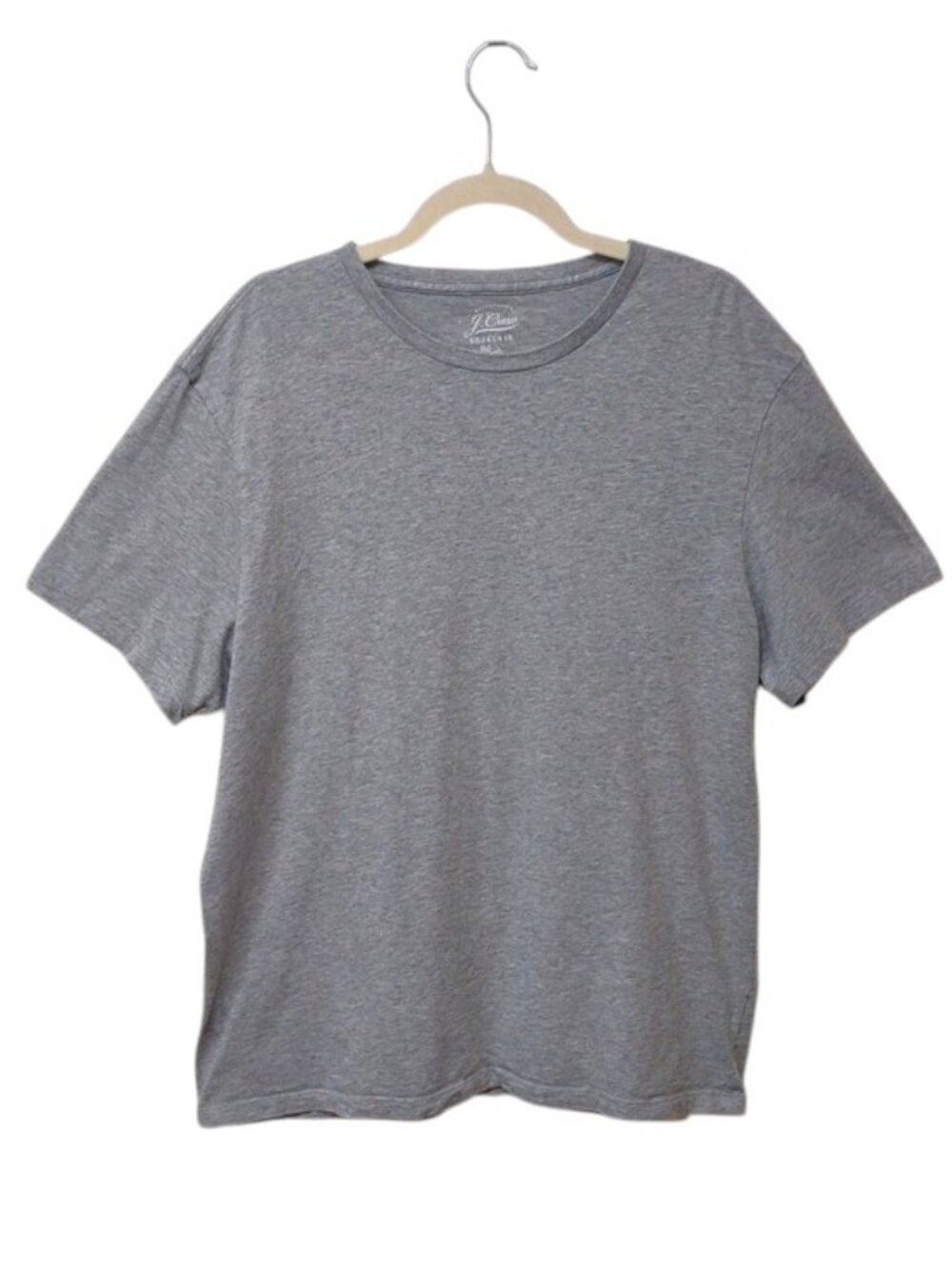 J. Crew Men's 100% Cotton Gray SS Broken In Tee